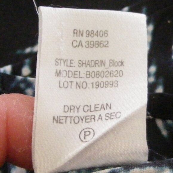 THEORY Mini Dress, 4, Black, Shadrin Block, Silk, Pockets, Sleeveless, - Picture 9 of 10